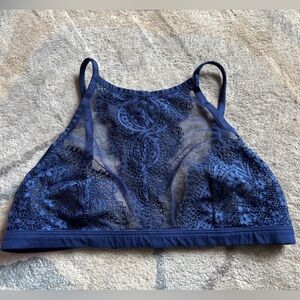 Victoria's Secret Blue Lace Bra Intimates